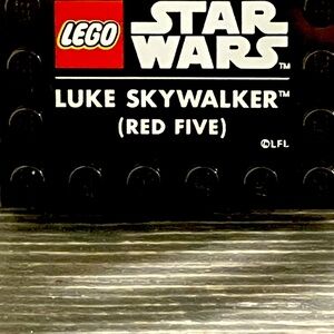 Lego Luke Skywalker’s Red Five Helmet, built